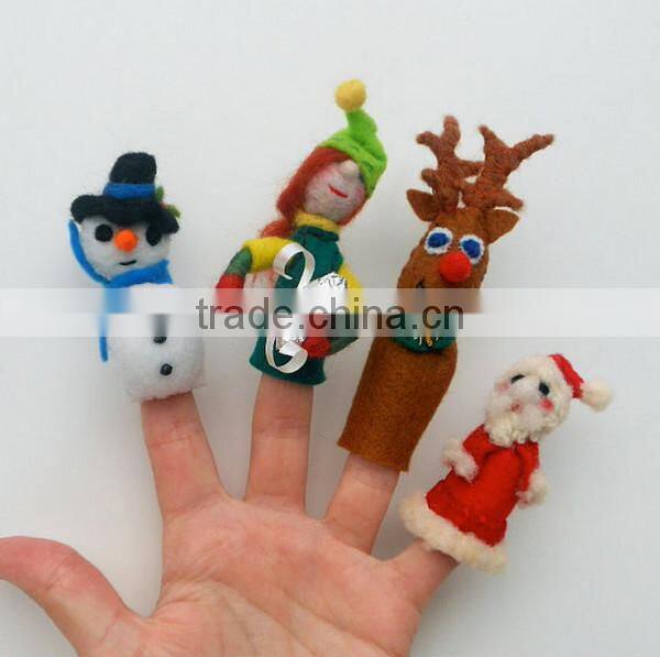hot trendy high quality and eco friendly new products animal finger puppets on alibaba express made in china for halloween