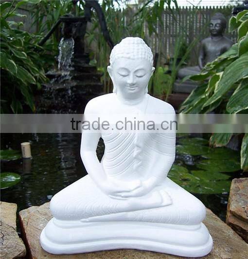 Life size white marble Buddha statues bali for sale