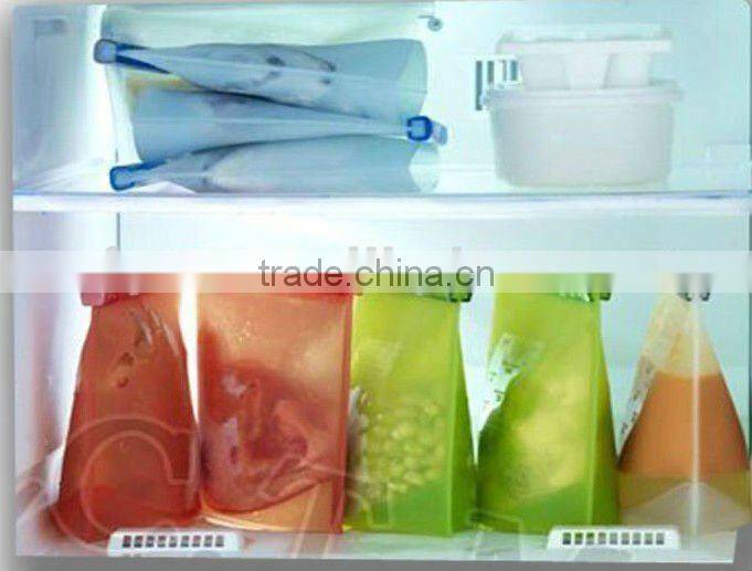 hotsell silicone storage bags for food