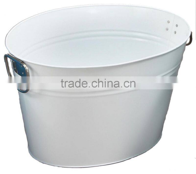 Metal beer Bucket hold 6 bottles