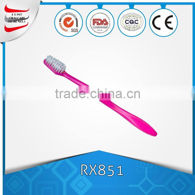 wholesale FDA approval hot selling cheap price best quality hard bristle travel set disposable hotel toothbrush with toothpaste