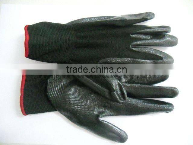 DDSAFETY 2017 Promotion Waterproof Nitrile Glove Working Glove Safety Glove