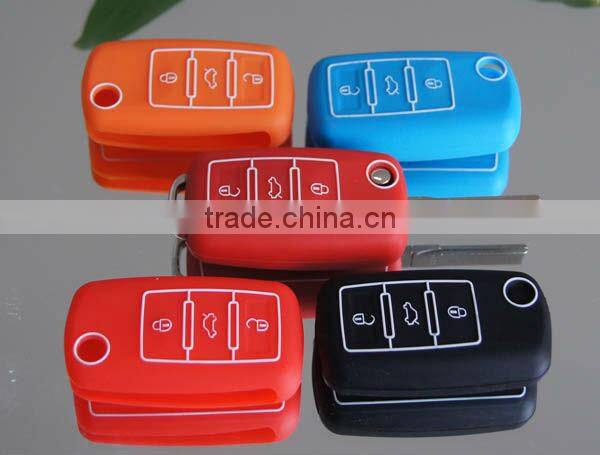 Silicone Protecting Key Car Case Fob Holder for Teana