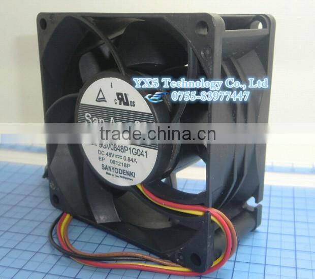 9GV0848P1G041 Inverter fan 8cm DC48V 0.27A 80*80*38MM Cooling fan 4wire In stock~