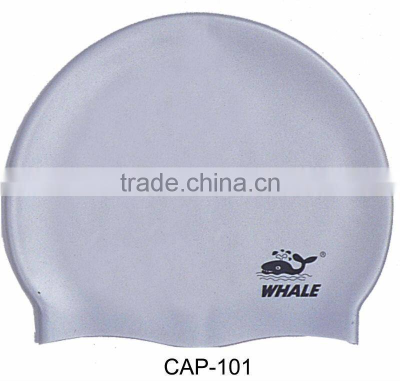 2016 Popular silicone swim cap,cheap waterproof swimming cap(CAP-100)