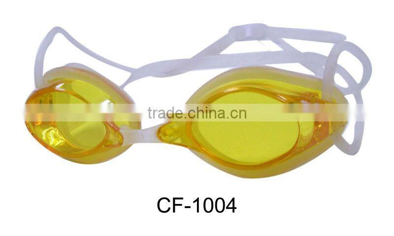 Racing swimming goggle with PC Lens, swim goggle(CF-1000)