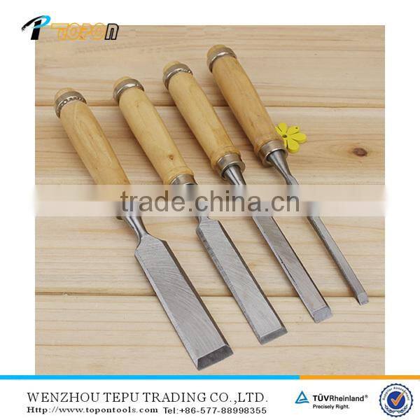 High quality wooden handle chisel for wood carving cutting chisel
