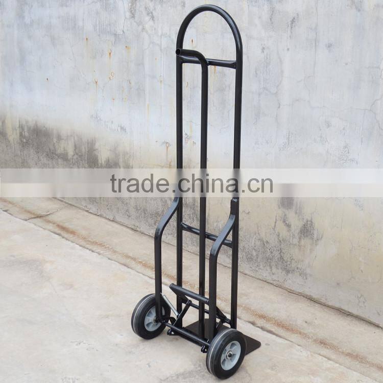 china industrial steel two wheel tool trolley hand cart