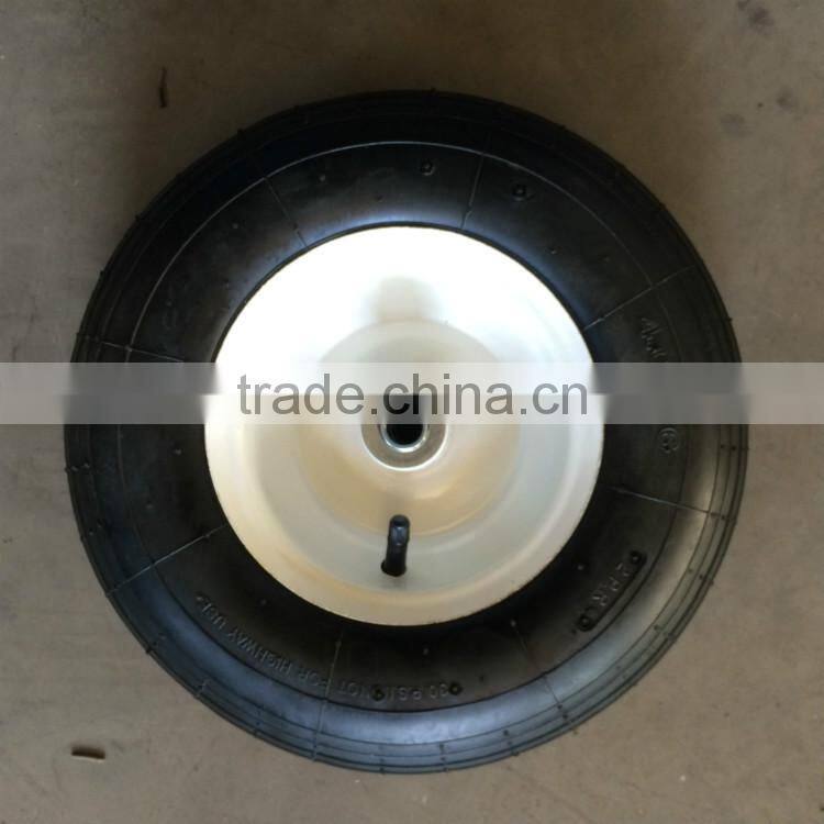 rubber wheel for hand trolley / cart small spoke wheels