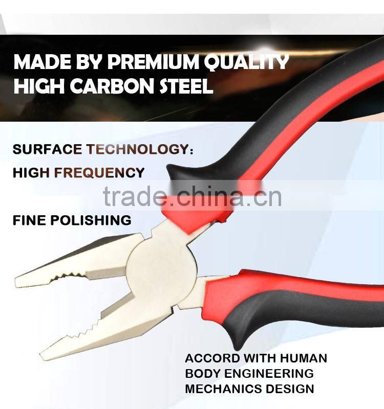 QJ-T10 American type wire cutting plier or pliers hand tool set
