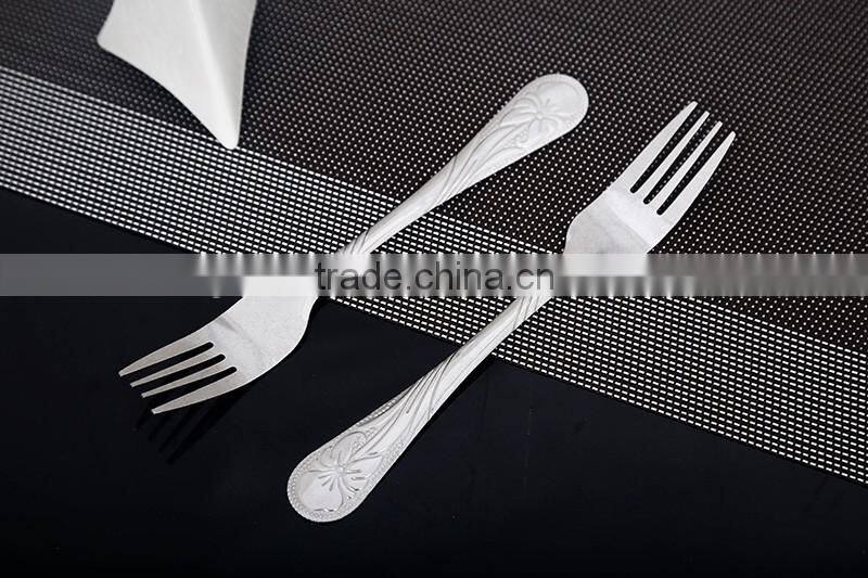 Best Selling Silver Stainless Steel Cake Fruit Forks fully stock