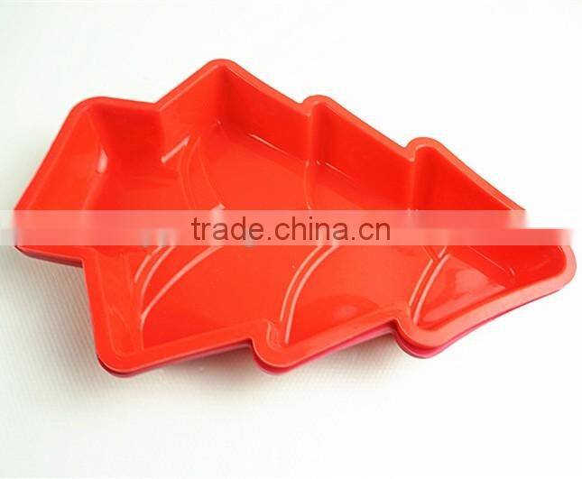 10107 Christmas tree shaped silicone chocolate mould and mold