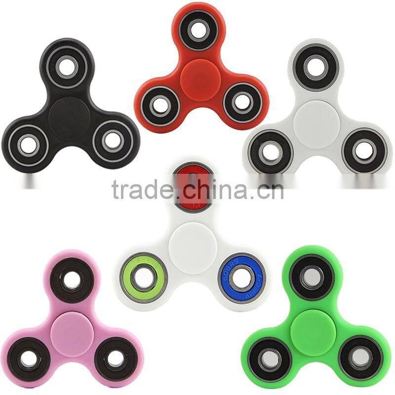 New Listing Hand Spinner Tri Fidget Ceramic Ball Desk EDC Focus Toy Gift