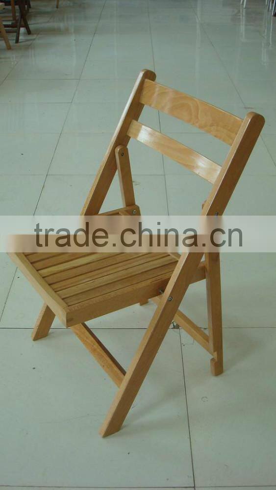 wholesale high quality garden chairs beech wood slat folding chairs