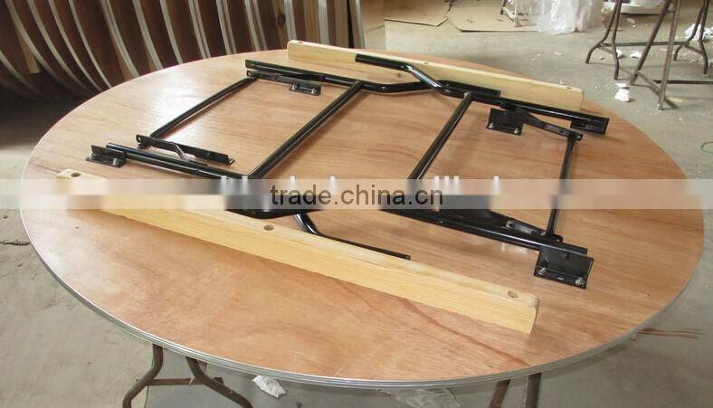Used Plywood Banquet Rect custom-made trestle folding table