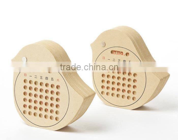 Customized Wooden Gift DIY Calendar