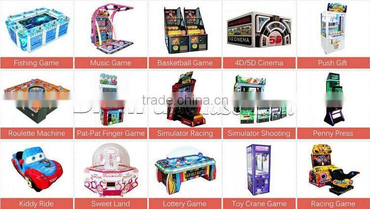 DianFu Latest Moto GP4/best sell motor racing game machine for sale