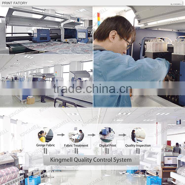 Custom-made fashion silk printing fabric