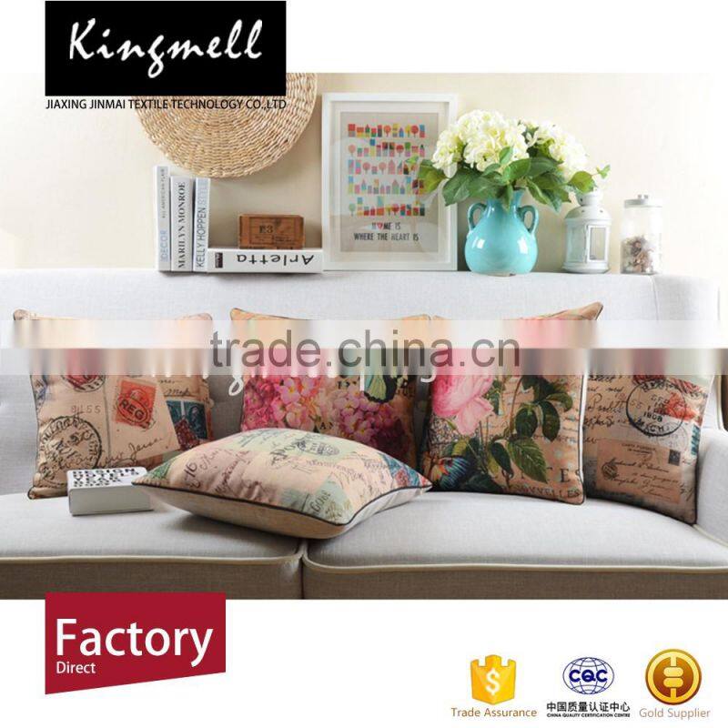 Digital print office cushion cover hot with factory price