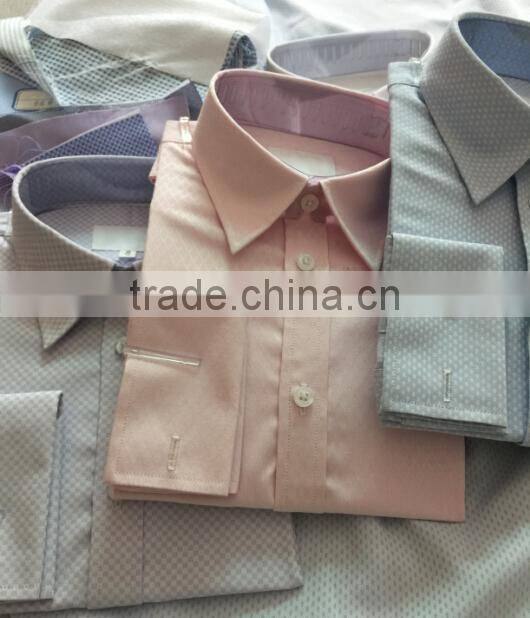 Boys cotton dobby shirt for man dress shirts