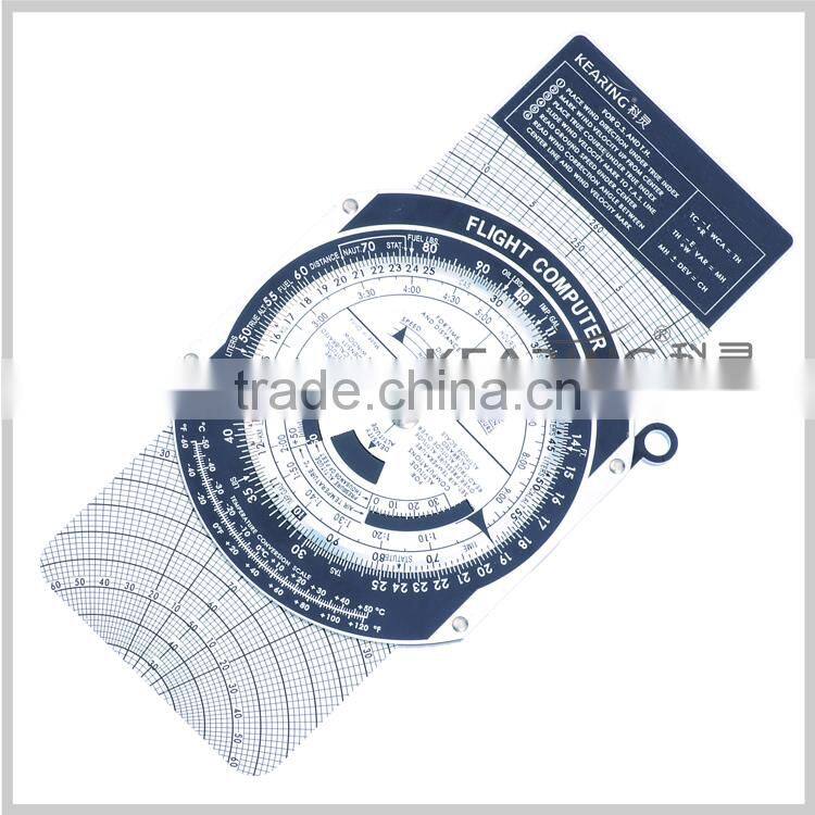 Kearing E6B Plotter Circular Flight Computer Round Shaped e6b Flying Calculator #E6B