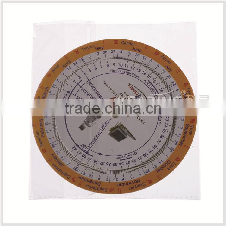 Kearing Pregnancy Wheel and Ovulation Calendar,plastic pregnancy wheel chart#SC21