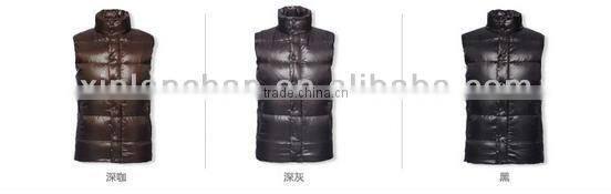 winter warm stand collar waistcoat casual wearing
