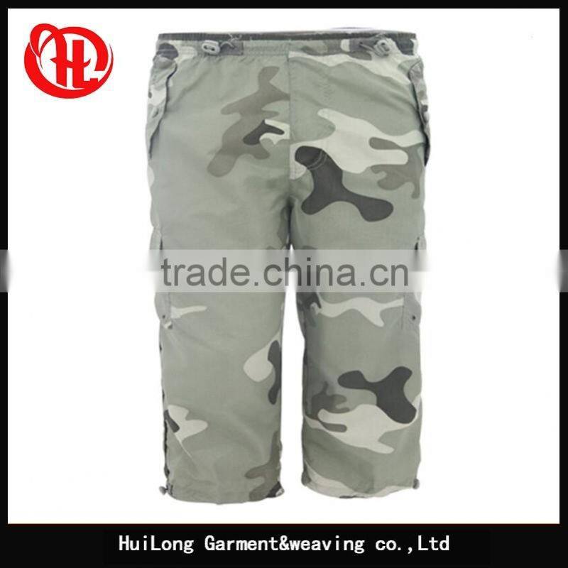 military camouflage short pants stock trousers mens capris camo shorts