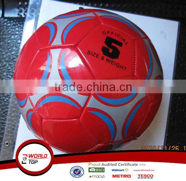 High quality RED shine Futbol