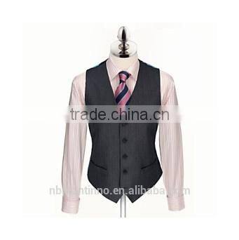2014 hot sell single-breasted vest pattern men