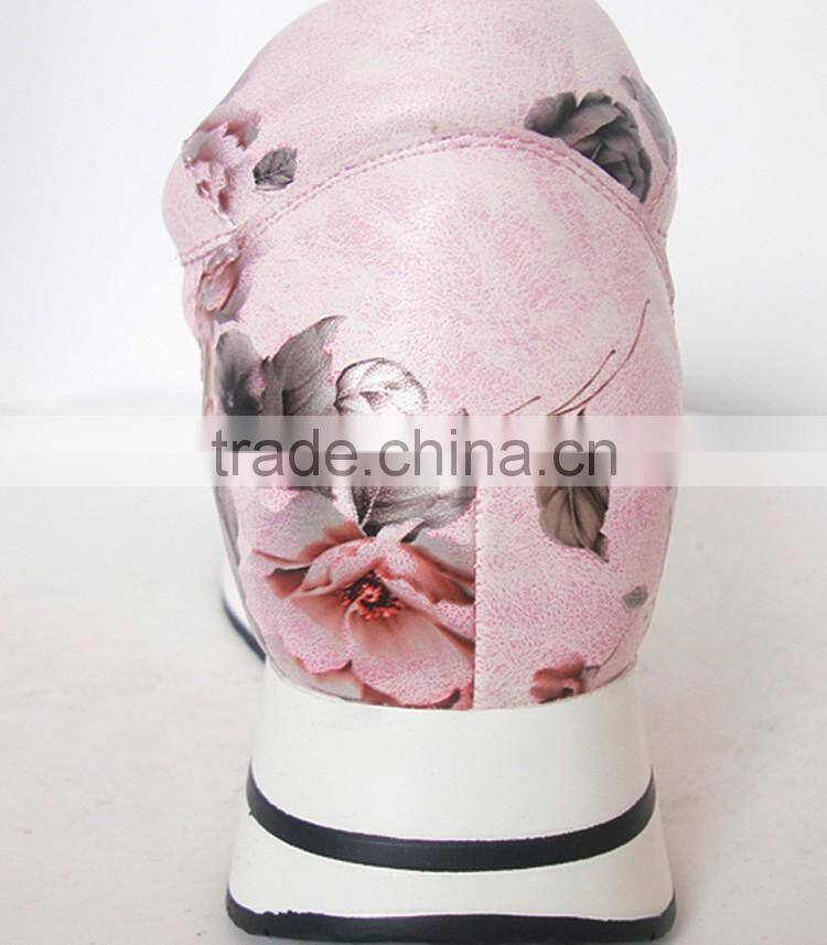 Popular retro style 36-40 size women shoes 2017 sport