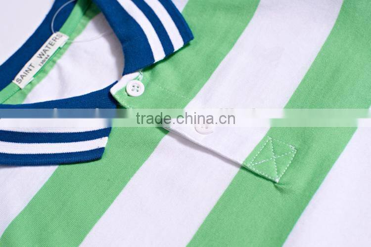 korean children clothing of polo shirt custom fashion stripe kids polo shirt wholesale children clothing usa