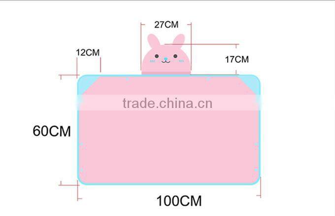 Embroidered Bamboo soft kids towel with hood,hooded towel for kids