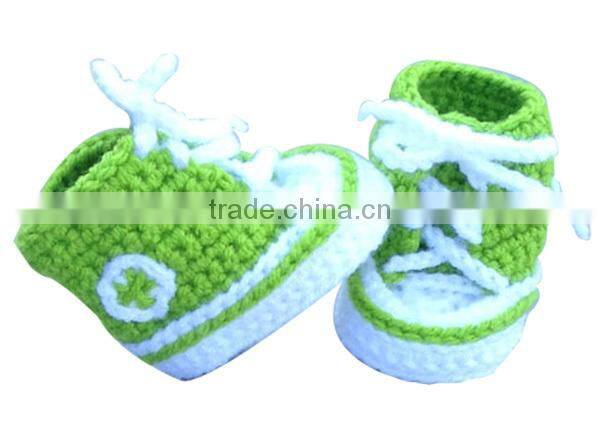 most popular hand crochet free knitting pattern baby shoes