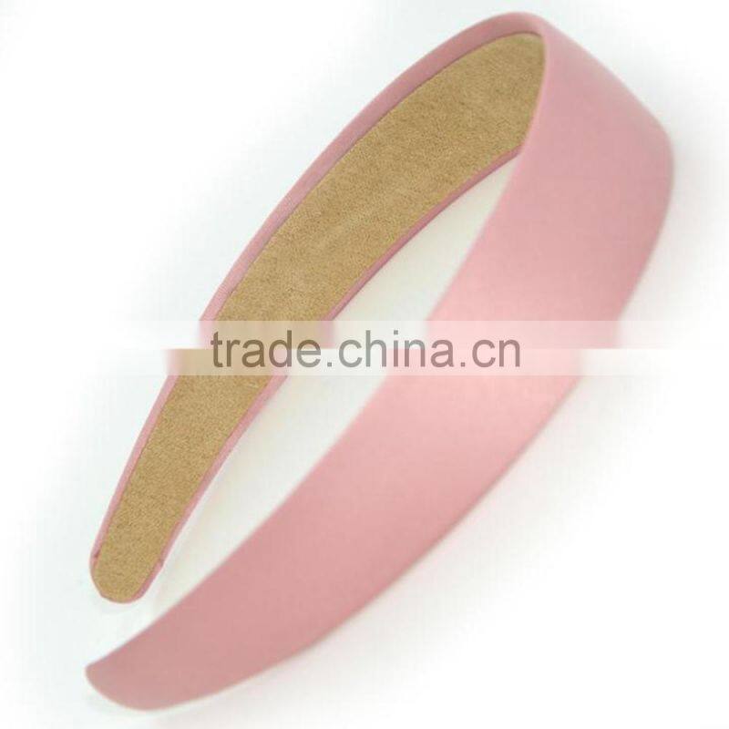 Fashion Colorful Plastic Headband Satin