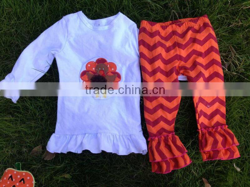toddler kids children baby girls thanksgiving outfits girls turkey pants sets girls fall boutique outfits girls wholesale sets