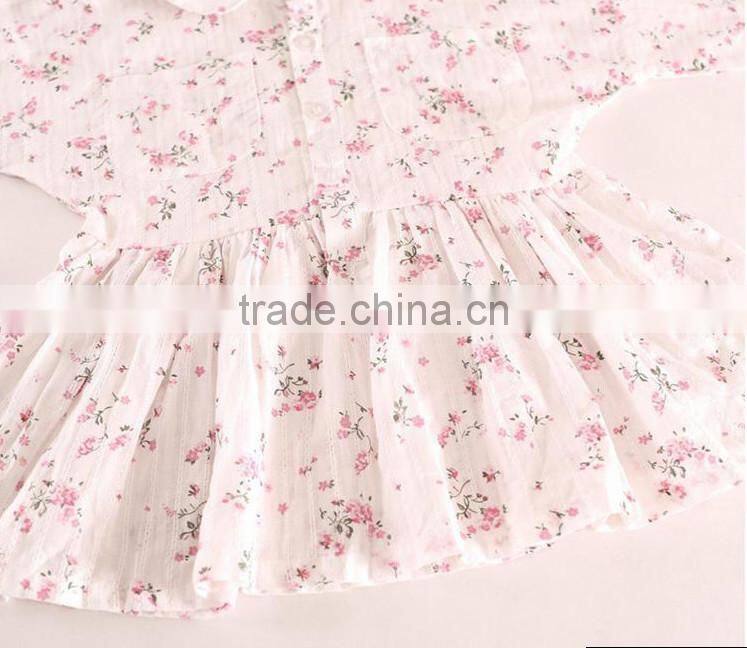 fashion wholesale children's shirts for 4-16 years girl in fall