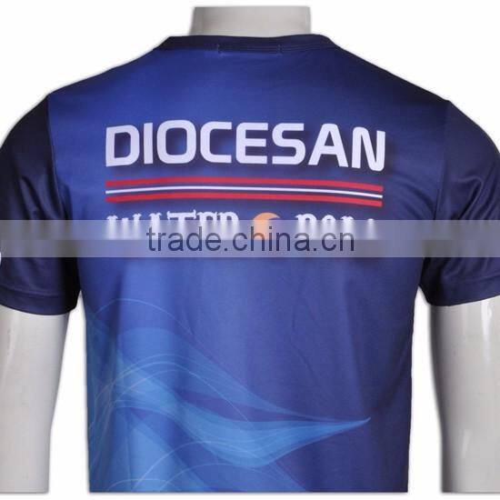 Company Logo Sublimation Pattern Tshirt