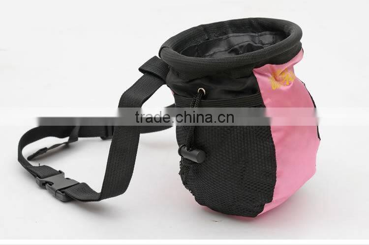 high quality Dog Treat Training Bag with Mesh Pouch for snack walking bag