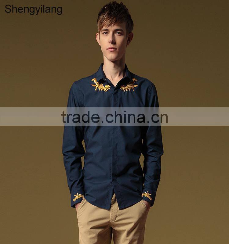 Wholesale custom fashion shirts for men china manufacturers