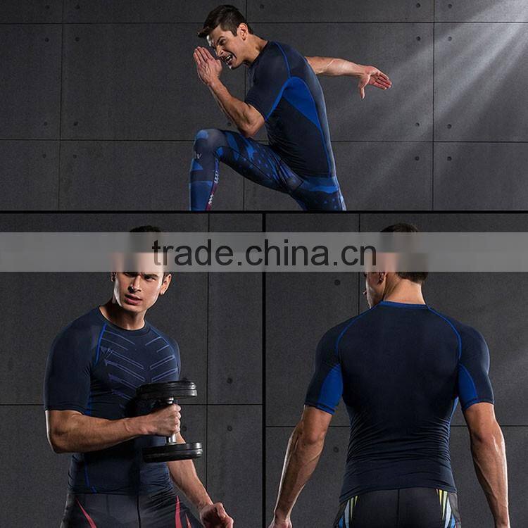 Guangzhou Shandao good polyester fabric cheap price men's wear half sleeve sportswear sewing machine