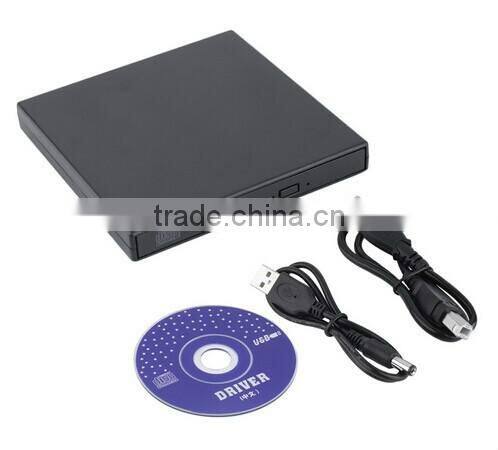 2016 Newest Slim External Usb 2.0 Cd-Rw Dvd Rom Combo Drive Writer