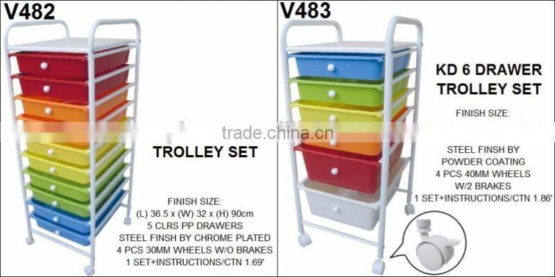 Kids plastic 1-table and 4-chairs