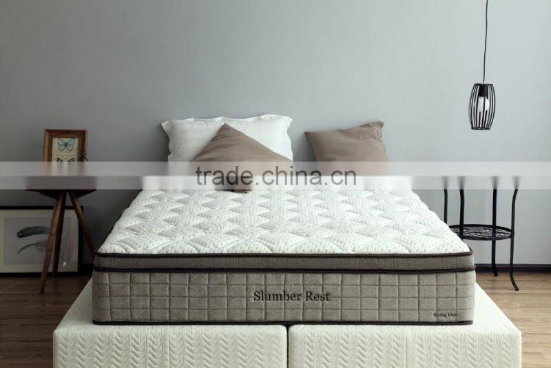 2016 Hot Sale High Quality furniture Topper Memory Foam bed Mattress