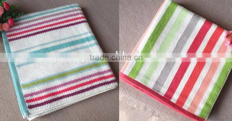 100% cotton yarn dyed jacquard towel beach woven designs