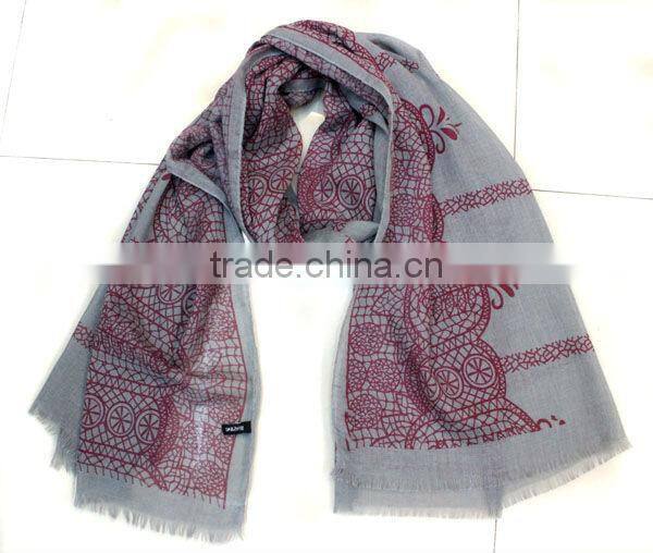 new design fashion ladies floral print scarf