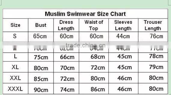 Muslim Swimwear Women Full Cover Modest Beachwear Islamic New Swimsuit