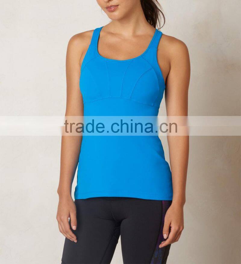 95 cotton 5 spandex custom sports clothes workout activewear wholesale gym tank tops