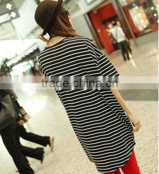 Women t-shirt bat wing dress design