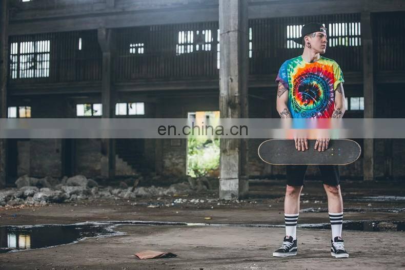 Custom High Quality Tie Dyed tshirt Cheap Wholesale